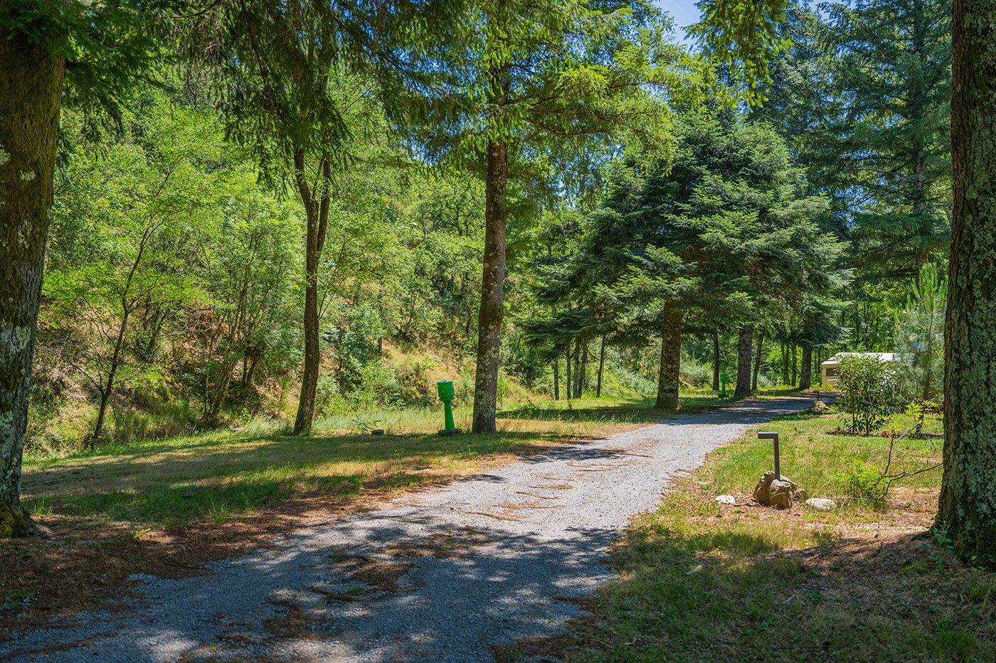 Les emplacements de camping Les emplacements de camping