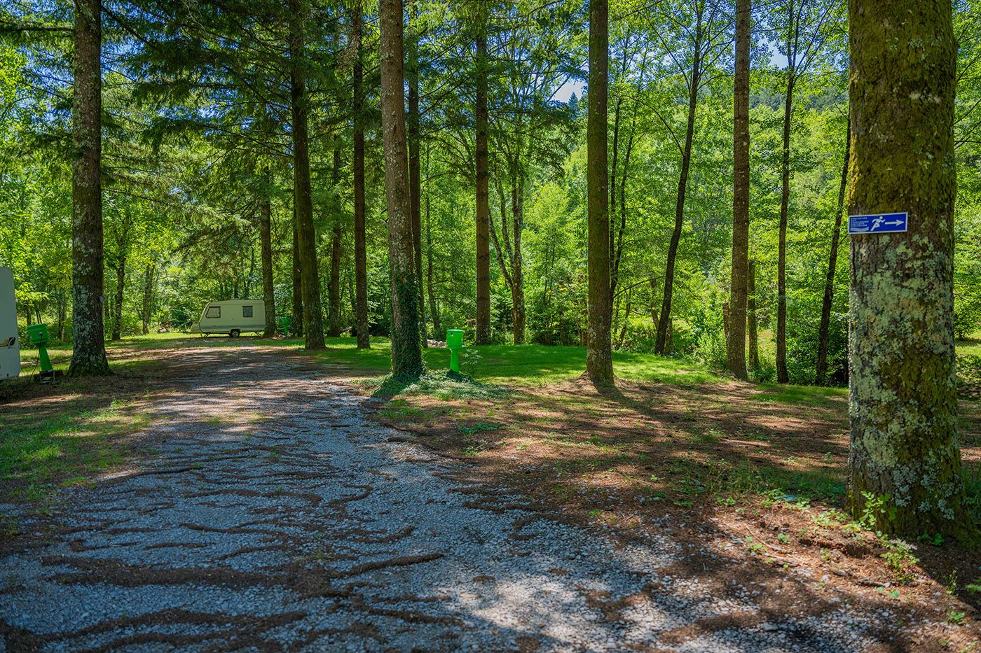 Les emplacements de camping Les emplacements de camping